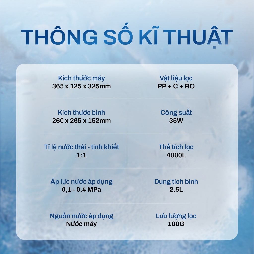 Máy Lọc Nước Thông Minh Joymie P30-B - Image 4