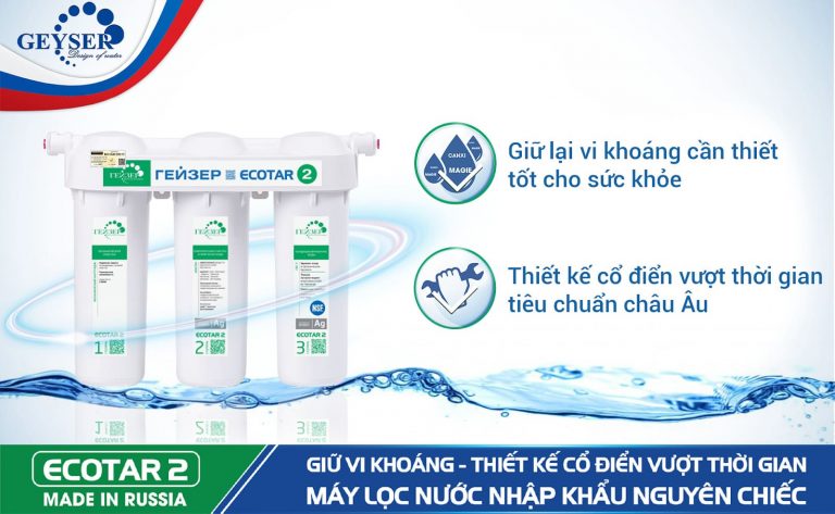Máy lọc nước Nano Geyser Ecotar 2 – Máy lọc nước nano của Nga - Image 2